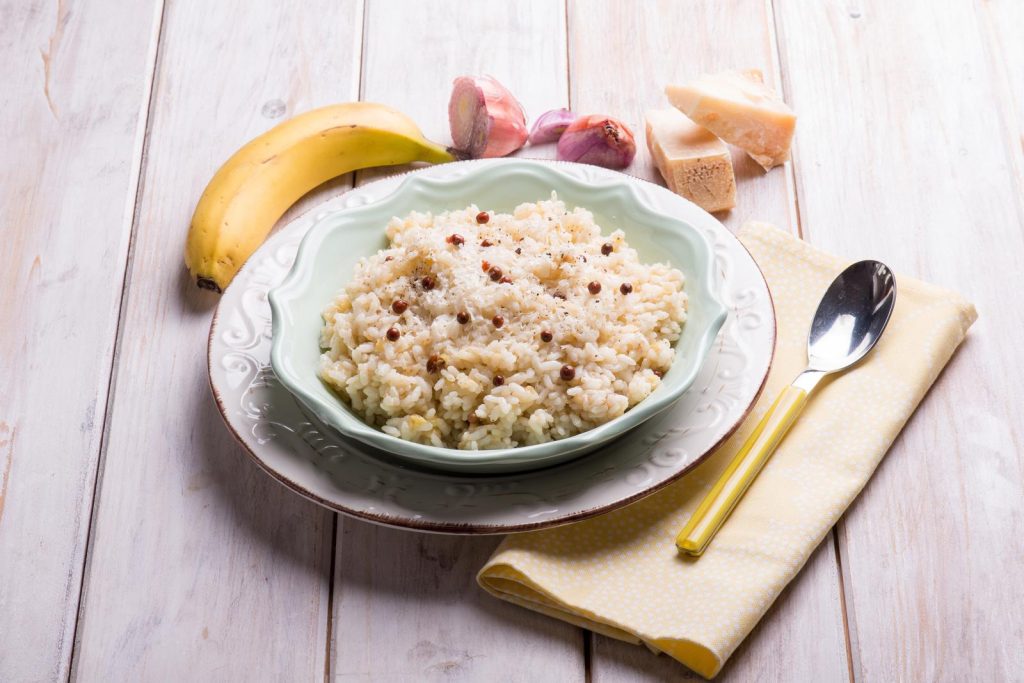 Risotto allo champagne
