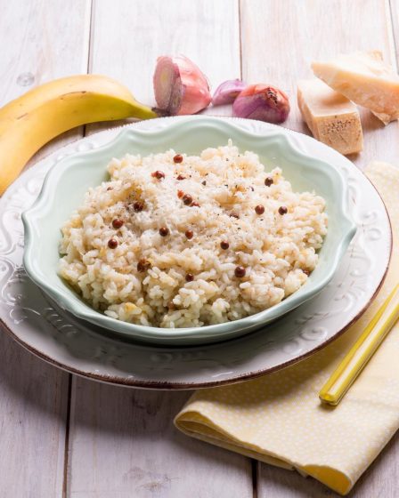 Risotto allo champagne