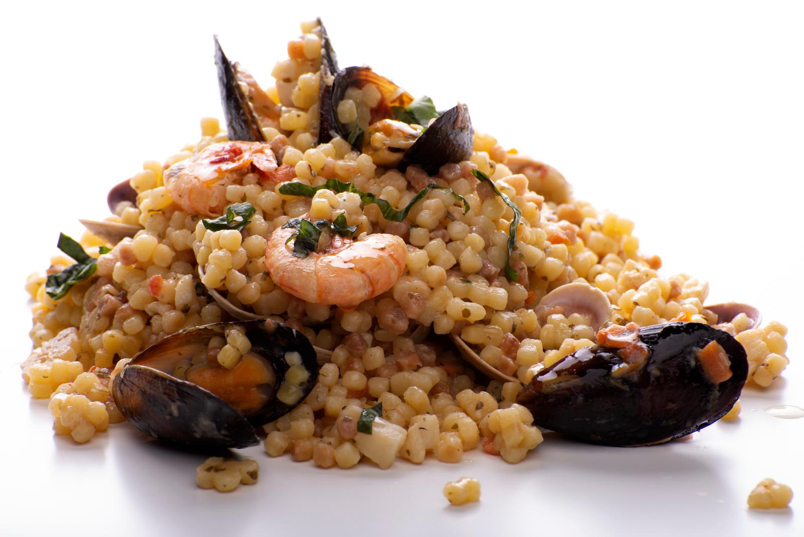 Risotto con gamberetti