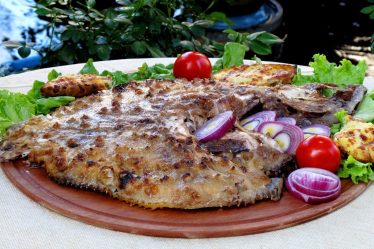 Rombo al forno