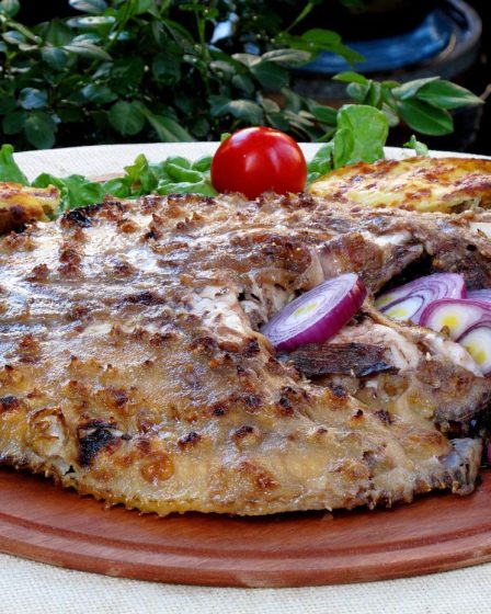 Rombo al forno