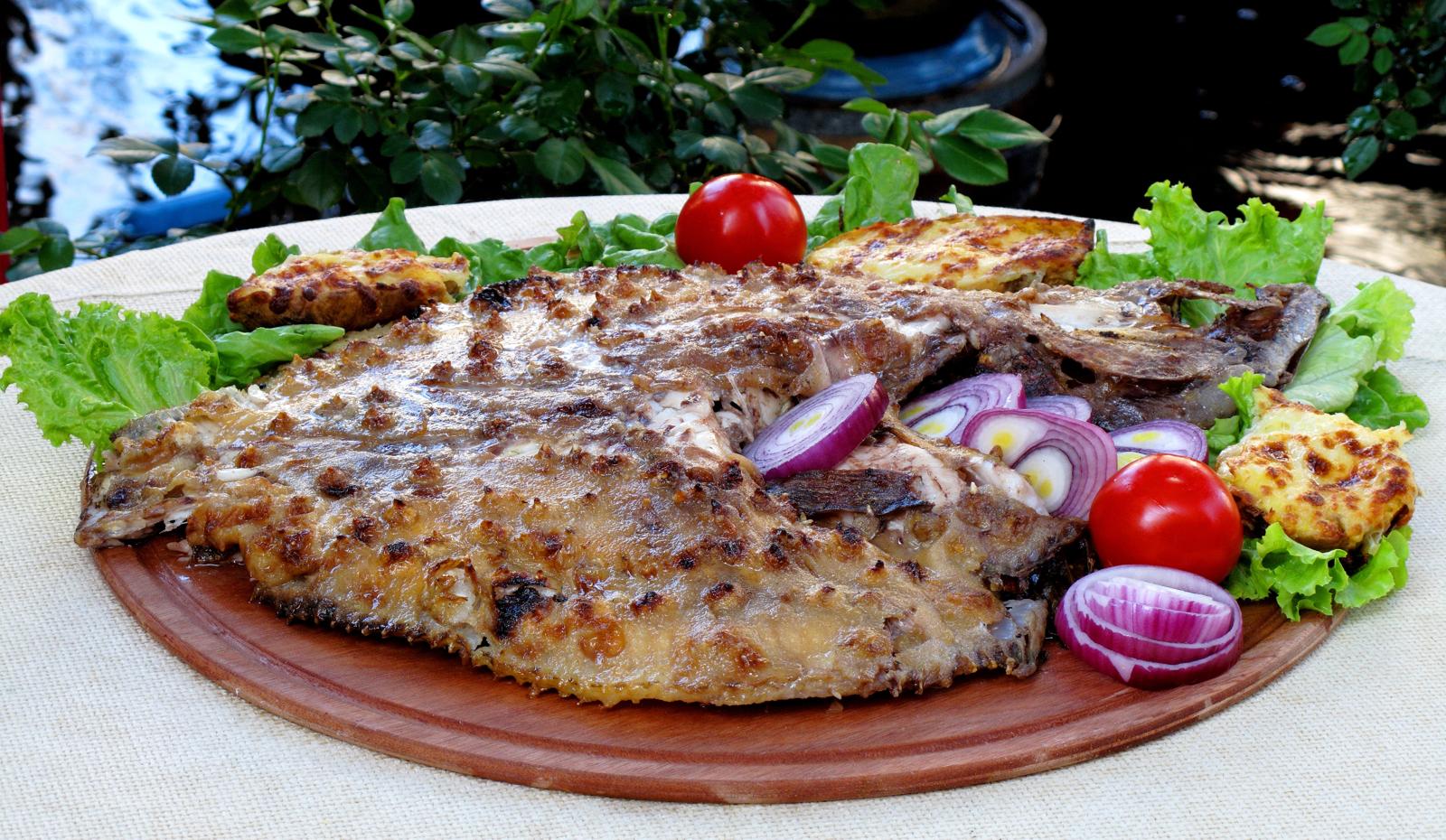 Rombo al forno