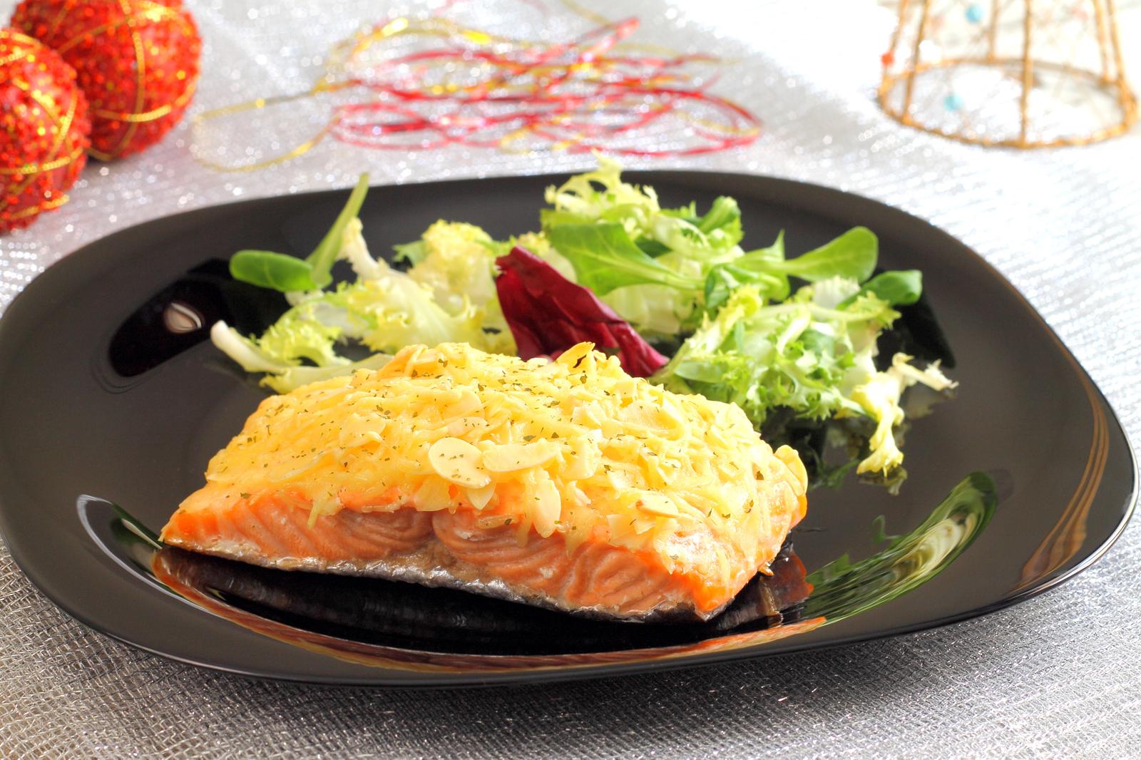 Salmone in crosta
