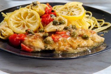 Scaloppine di pollo al limone