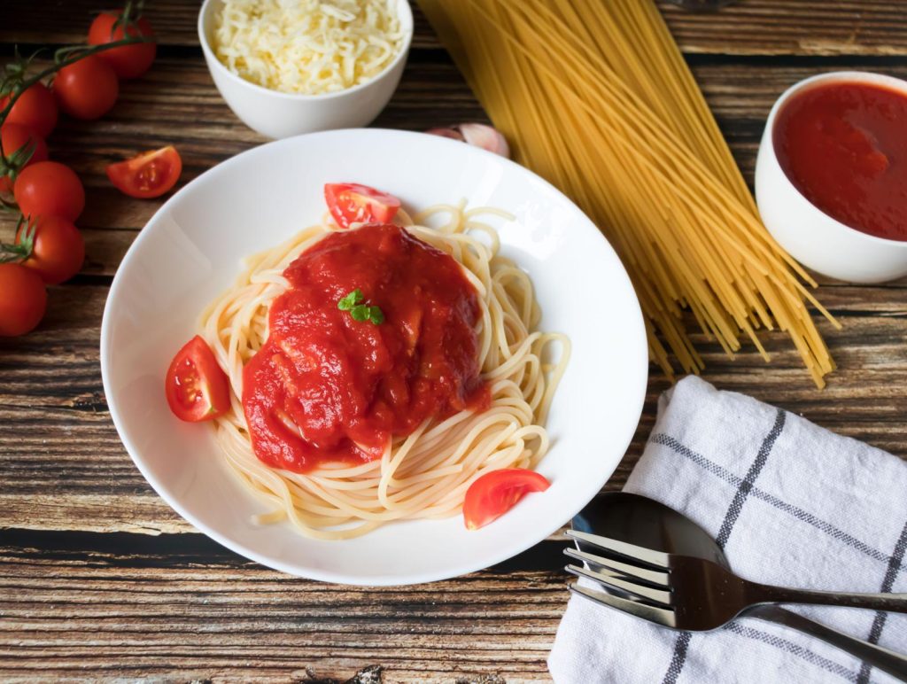 Spaghetti al pomodoro