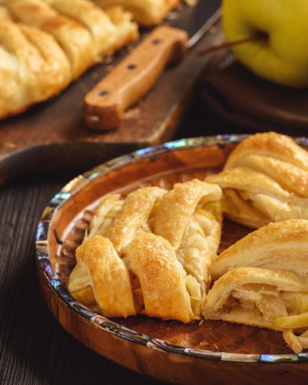 Strudel con pasta sfoglia