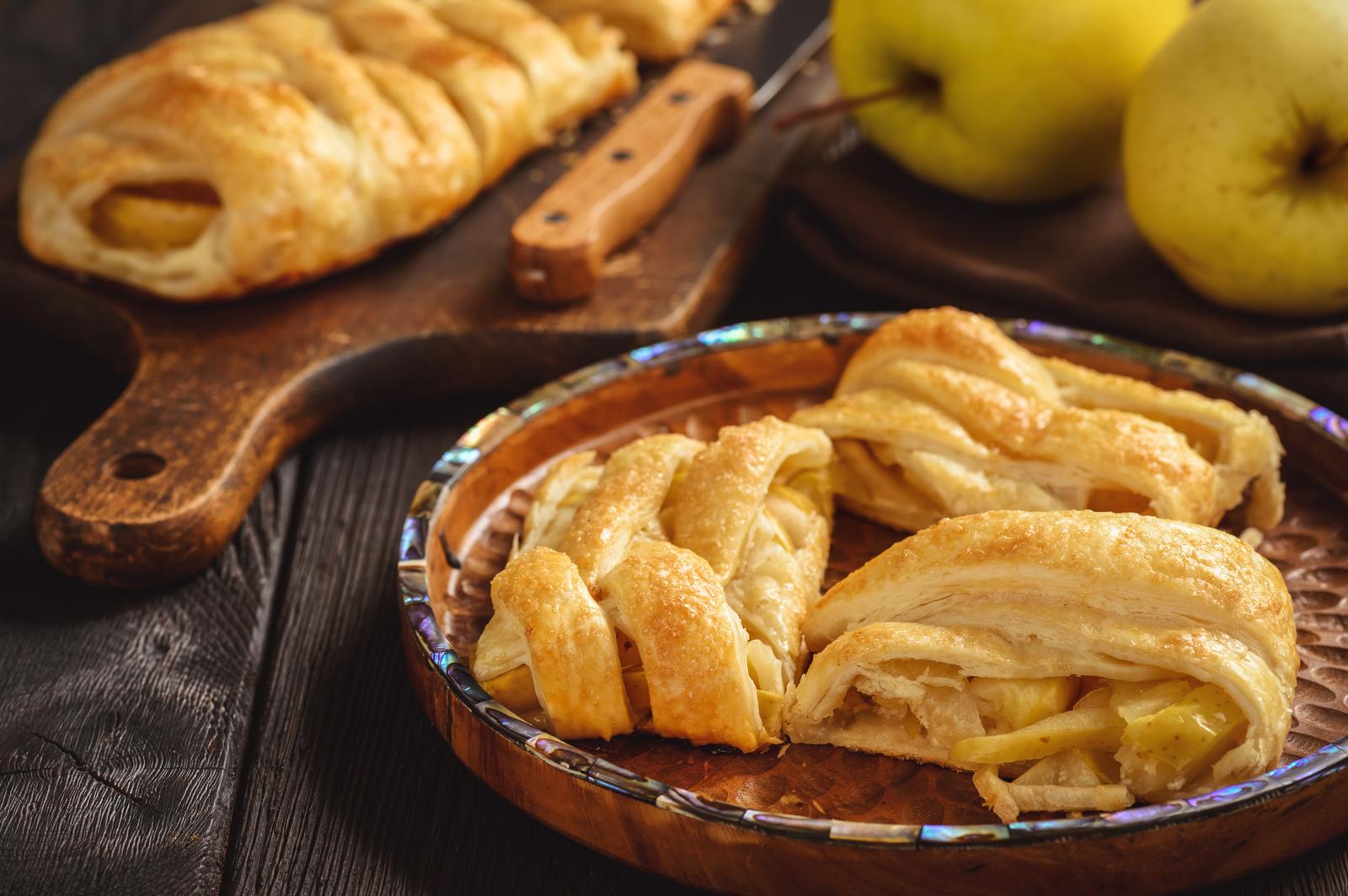 Strudel con pasta sfoglia