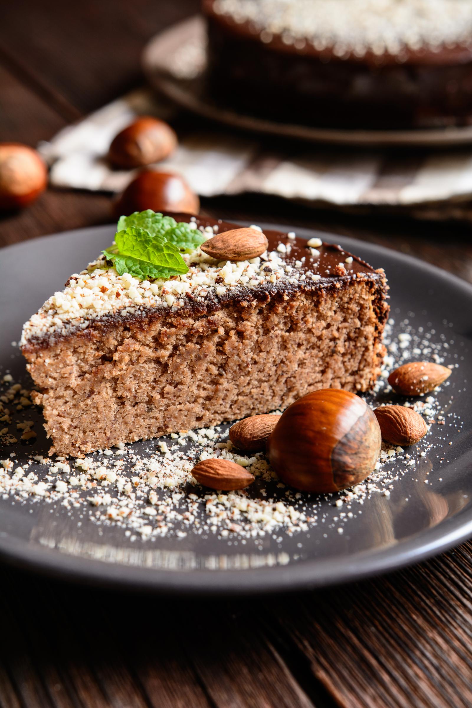 Torta di castagne