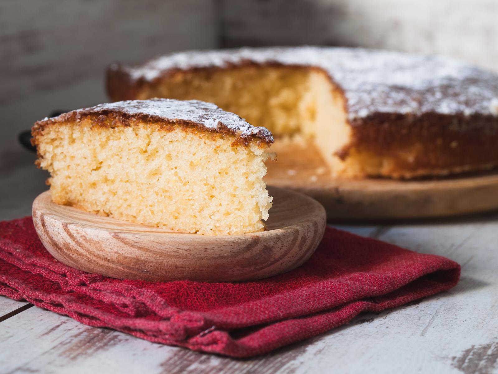 Torta margherita senza fecola