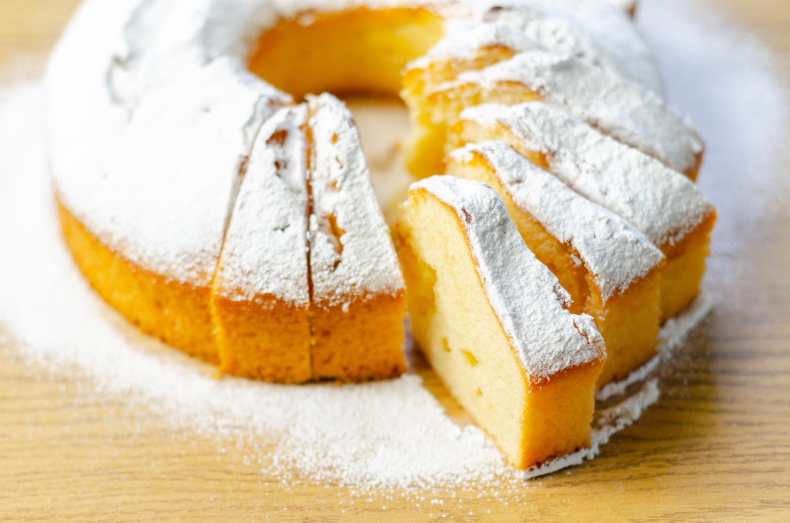 Torta soffice al limone