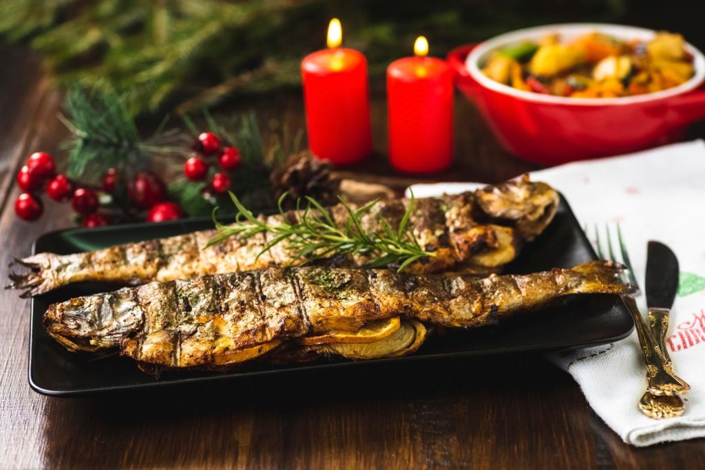 Trota al forno