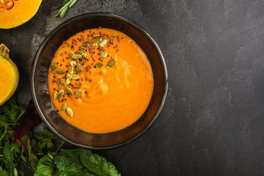 Vellutata di zucca e carote