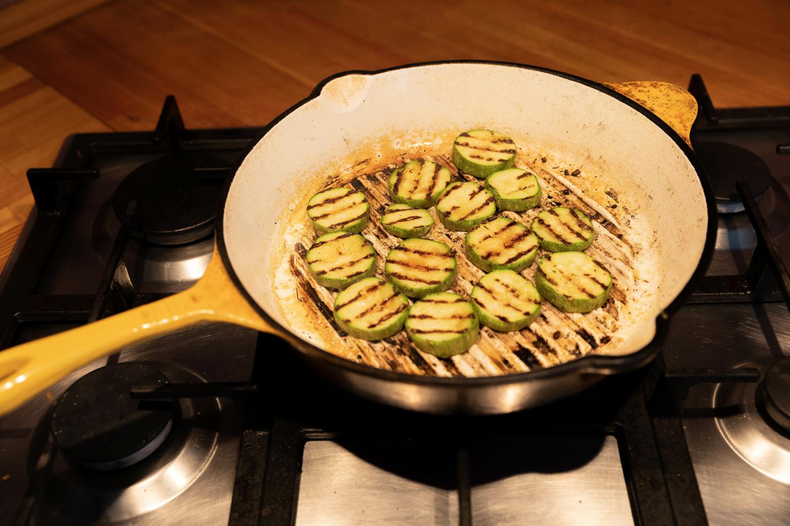 Zucchine in padella
