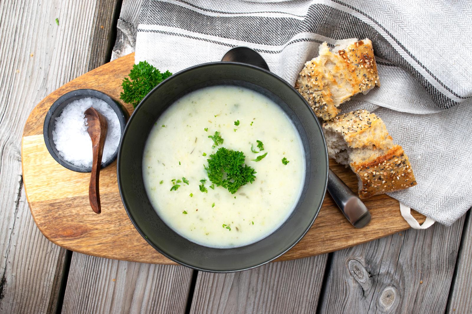 Zuppa di porri e patate